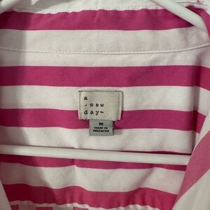 A new day size m striped dress